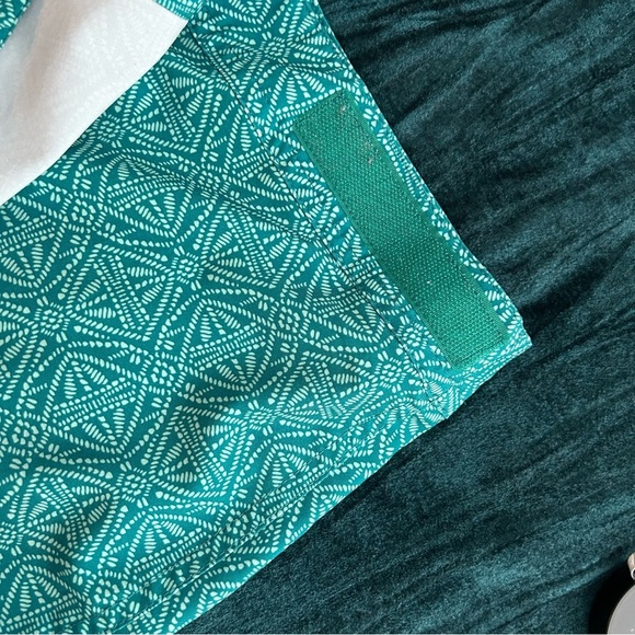 RipSkirt Hawaii Skirt 2XL TiLeaf Batik Green wrap plus size beach swim teal - Picture 5 of 8